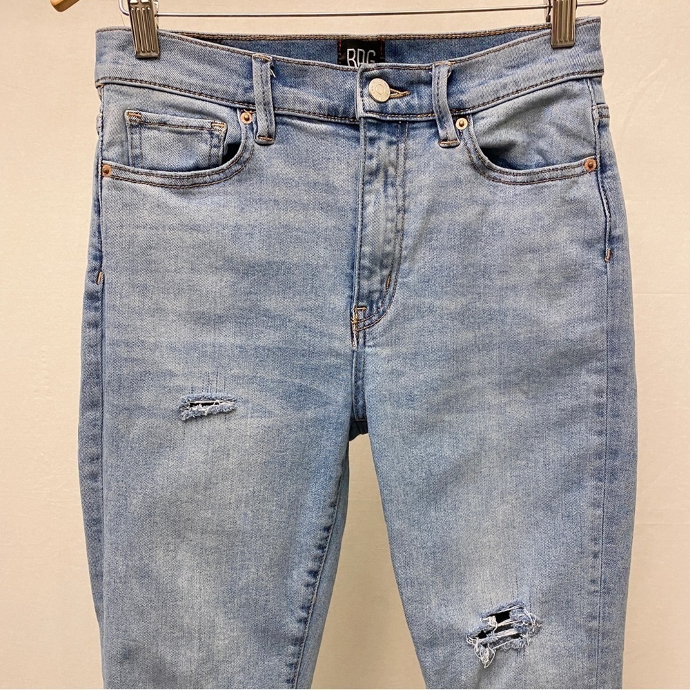 BDG Sz 4 (27) Twig High Rise Urban Outfitters Womens Jeans Distressed Stretch - Picture 4 of 13